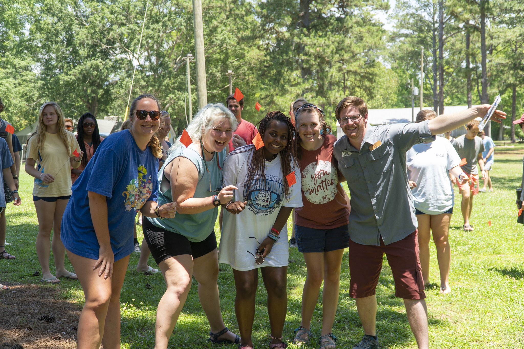 Programa de acampamento de verão